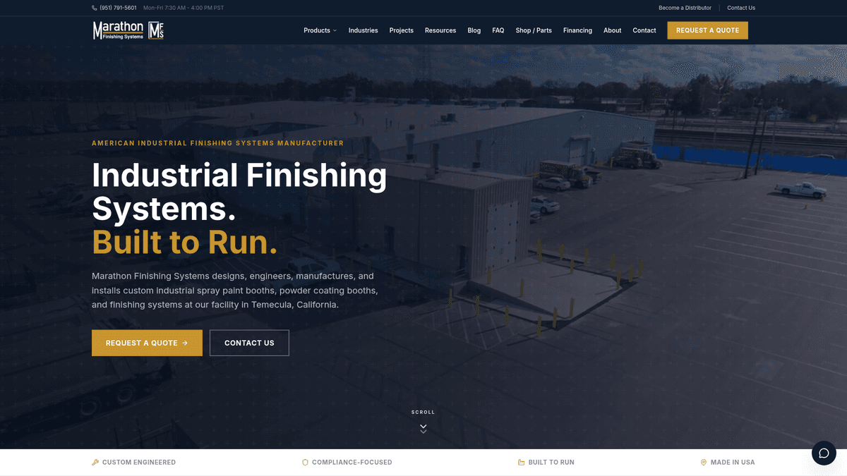 Marathon Finishing Systems