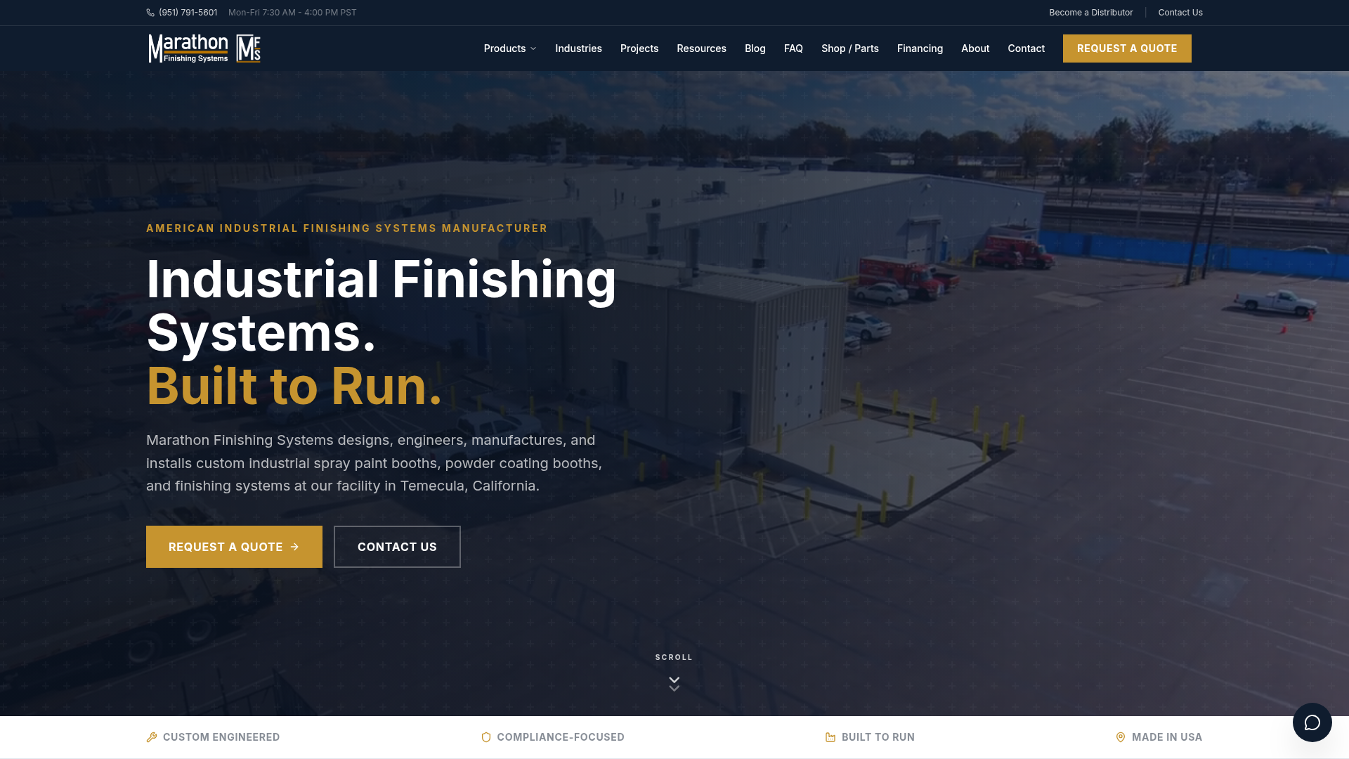 Marathon Finishing Systems